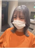 【mami】韓国ヘアー×アイスグレー