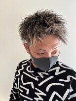 ビーテックバイゼン(B TECH by Zen) ハイライトメッシュ、ツイストパーマ