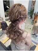 ヘアアレンジ【ハーフアップ】