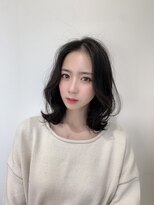 エレン 池袋(ElEn.)&nbsp;【エレン池袋】小顔カット×大人気くびれ　前髪センターパート