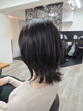 アンクラウド(an cloud) アッシュグレージュ/グレージュ/ブリーチなしカラー