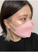 ホワイトインナーカラー