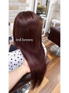アーチフォーヘア 心斎橋店(a-rch for hair) レッドブラウン