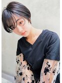 Aimee 町田 &nbsp;&nbsp;シースルーボブ×ダークブラウン