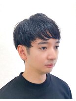 黄ぐまくん美容室 メンズ ツーブロック ショート