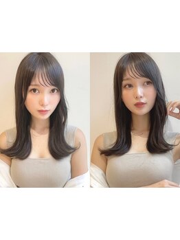 レイヤーカットから切りっぱなしまでトレンド×似合わせを高い技術力で叶えます![銀座駅/髪質改善/学割U24]