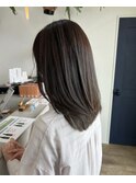 ハイライト透明感カラーレイヤーカット
