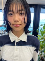 フィルム(FiLMs)&nbsp;外はねミディ/シースルーバング