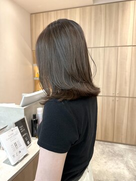 ウェイズトウキョウ 新宿店(Ways TOKYO) 【小西涼】鎖骨ボブ×オリーブベージュ