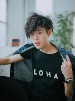 ルシードスタイル キューブ メンズ(LUCIDO STYLE Cube men's)&nbsp;２ブロックグランジショート