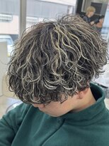 エデアンホンテン メンズサロン(EDEAN 本店 （旧：EDEAN 上通）)&nbsp;熊本メンズサロン 波巻きパーマ 波巻きスパイラルMEN'SHAIR