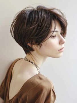 アルトリスト(Altruist Aging×HAIR&SPA) ☆イメチェンピンクベージュアンブレラカラー前髪クールショート