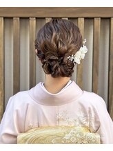 バサラ 福岡天神西通り店(VASARA) 福岡　天神　お呼ばれヘア　訪問着　レンタル　七五三　卒業袴