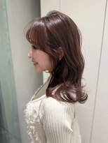 ノーレン 銀座(NOREN)&nbsp;大人ミディアム/顔まわり/ピンクブラウン/銀座