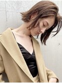 【MINX原宿表参道】柔らかベージュボブ