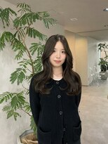 クム 横浜(qumu) 【qumu】オリーブベージュ×ケアカラー