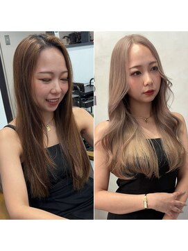 オモチャ(OMOCHA) 透明感あふれるアッシュベージュ