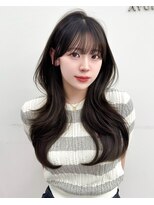 アマトウキョウスマートサロン(AMA TOKYO×Smart Salon)&nbsp;韓国ヘア　レイヤーカット　顔まわり