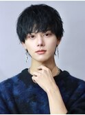 【ナイトショート】レイヤーラウンドマッシュ