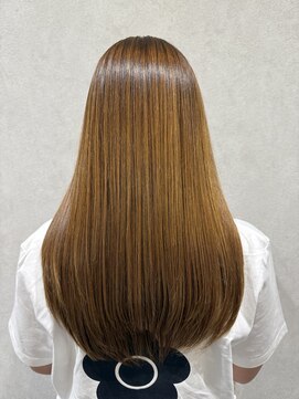 ハイパー(HYPER) セルフカラー履歴があっても【酸性ストレート】で快適に