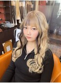 #プルエクステ#インナーカラー
