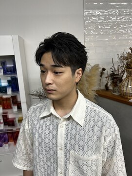 ソル(sol.) フェザー　センターパート