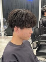 ネクストメンズ 表参道(NEXT men's)&nbsp;サーフカール／スパイキーショート/ブルーブラック/表参 道