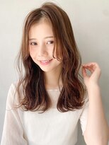 レア 表参道(L'ea)&nbsp;黒髪クラゲヘアーオリーブグレー小顔ココアベージュ