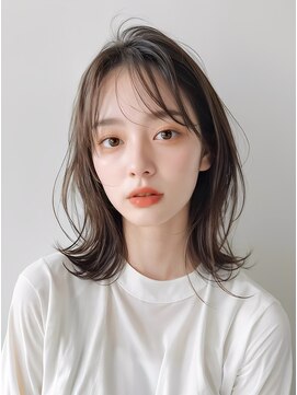 ヘルシースタイル/透明感ナチュラルアースカラー/透け感