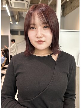 フィルムス 田町芝浦(FILMS) ピンクラベンダー/黒髪/オリーブグレー/小顔/ココアベージュ田町