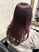 ルノン(LUNON)&nbsp;暗めカラーグランマッシュデザインカラーフェイスフレーミング