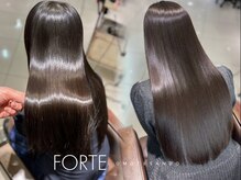 フォルテ 表参道店(FORTE)の雰囲気（縮毛矯正&髪質改善で癖毛対策に☆朝のセットが楽に/髪質改善）