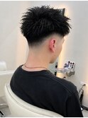 MEN’S/ニュアンスパーマ/ニュアンスウルフ/京都