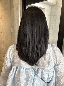 エイム(aim) layer cut × dark olive
