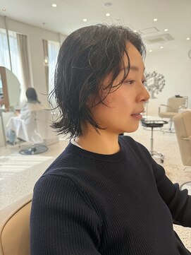 オン キャナルシティ博多前店(on) 【晴音】ボブパーマ/ショートウルフ//パーマ/30代
