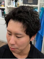 トリイ(TORII) 癖毛風ピンパーマ・メンズショート