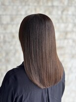 フラット 千葉(Flat.)&nbsp;艶ブラウンカラー、髪質改善トリートメント【千葉】