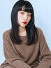 デザインカット＋ポイントストレート  ￥11000