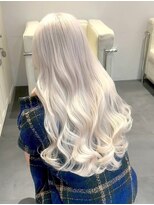 ベレーザ 川越(Beleza)&nbsp;ba18092_ホワイトブロンドハイトーンカラー透明感ワンホンヘア艶