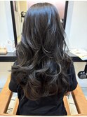 韓国風ロングレイヤー