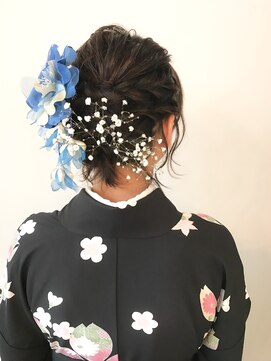 プラグ バイ ネオリーブ(plug by neolive) 卒業式　ヘアセット　横浜　袴着付　13