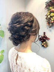 ヘアアレンジ＊ルーズアップ