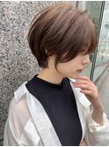 丸みとくびれ☆短すぎないショートボブ