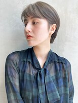 アイティー バイ アルバム 浦和店(IT by ALBUM) ラフショート_ココアブラウンフリンジウェーブ_37491