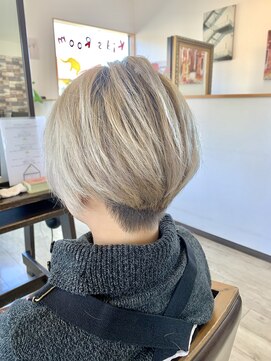 オレンジ(orange) 【orange大分賀来】大人ハンサムショート刈り上げツーブロック