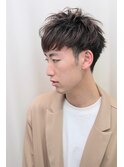 マッシュウルフツーブロックショート