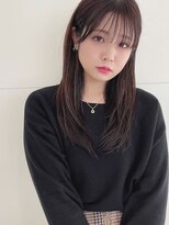 オウルズ(owls)&nbsp;【owls】大人可愛いシースルーバング耳掛けうるつやロング