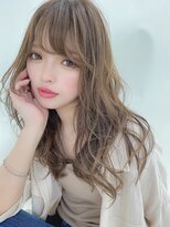 フェンテ(Fuente)&nbsp;ミルクティーベージュ/セミロングレイヤー