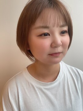 美容室 アイディー i-dee エアリーショートボブ