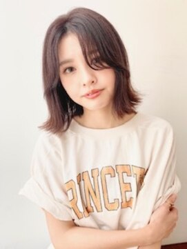 ビーハイブアヴェダ PARCO2店(BEHIVE AVEDA) 【BEHIVE及川】カシスピンク×ボブ